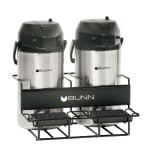 BUNN® Universal Airpot Rack, 2 Lower, Black